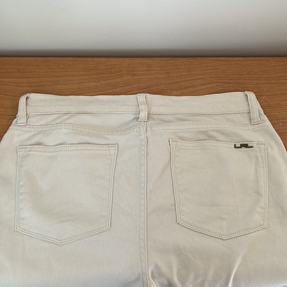 LAUREN RALPH LAUREN Cropped Straight Leg Denim - Picture 2 of 8